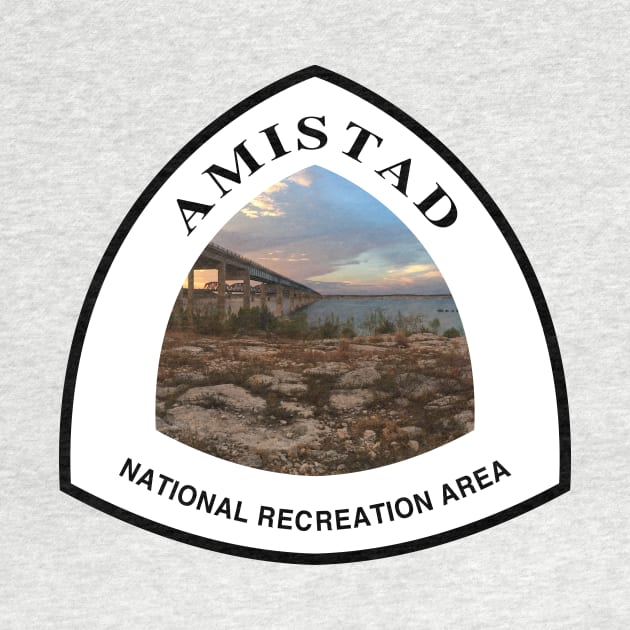 Amistad National Recreation Area trail marker by nylebuss